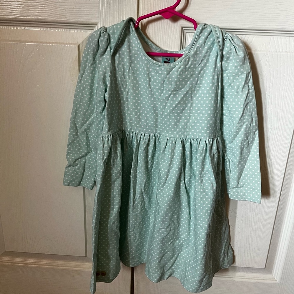 Polka Dot Long Sleeve Dress